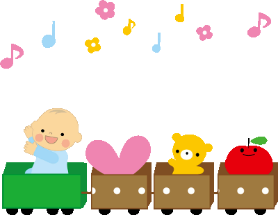 汽車に乗って遊んでいる幼児